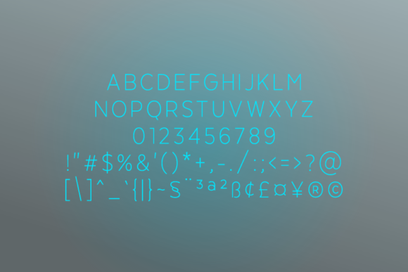 Agnella Extra Light Font - Preview 1