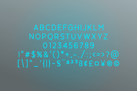 Agnella Semi-Bold Font - Preview 1