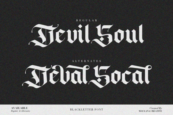 Blackey Font - Preview 4