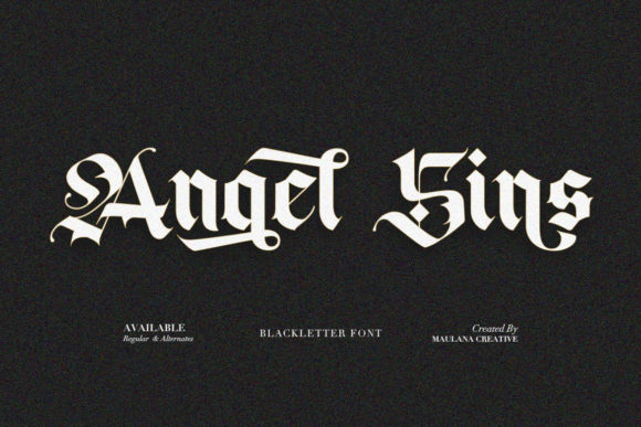 Blackey Font - Preview 6