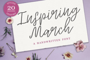 Inspiring March Fonts 1