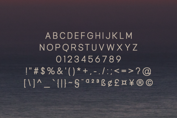 Mezza Semi Bold Font PNG with transparent background - Preview 1