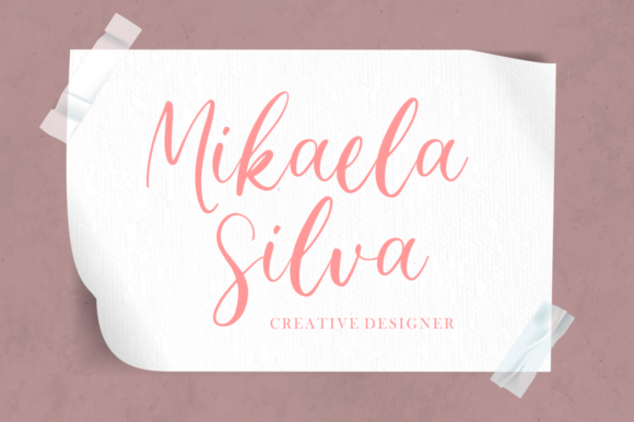 Angela Dream Font - Preview 1