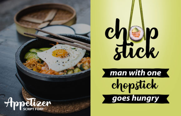 Appetizer Font - Preview 3