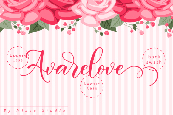 Avarelove Script Font - Preview 5