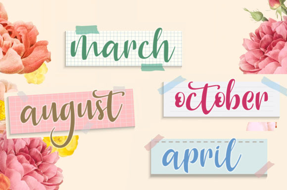 Charlotte Smoothy Font PNG with transparent background - Preview 5