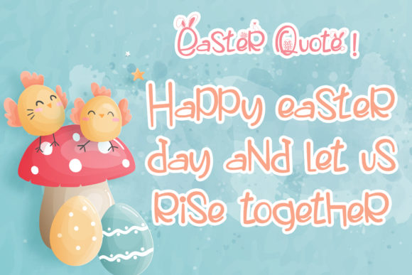 Easter Sunday Font - Preview 2