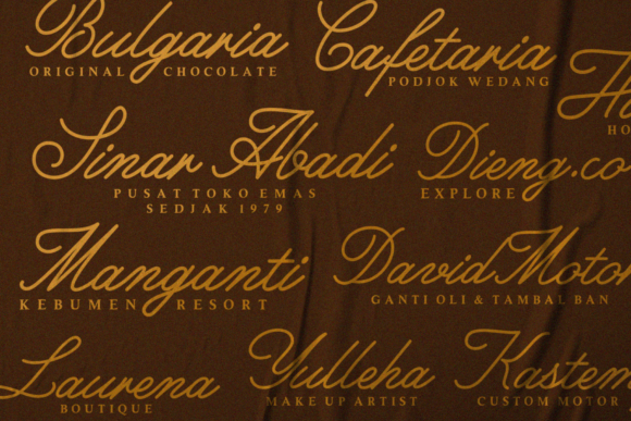 Maghnoyha Duo Font PNG with transparent background - Preview 1