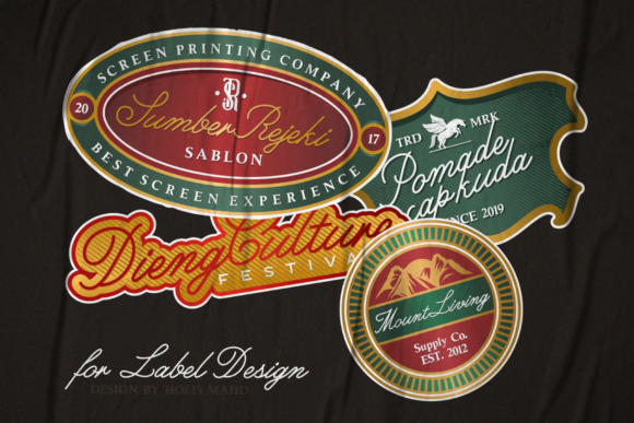Maghnoyha Duo Font PNG with transparent background - Preview 3