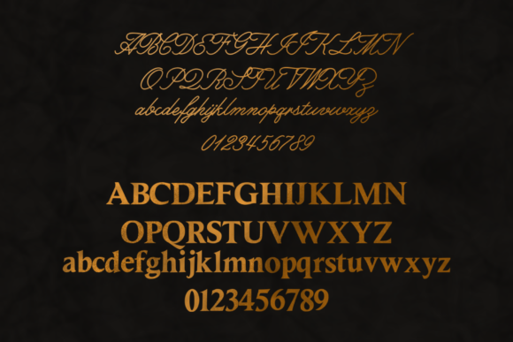 Maghnoyha Duo Font PNG with transparent background - Preview 5