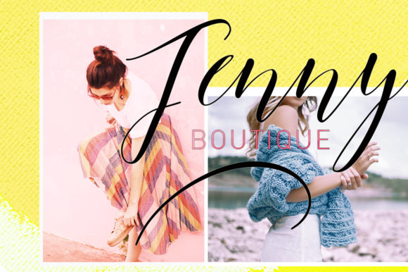 Mallicot Font PNG with transparent background - Preview 3