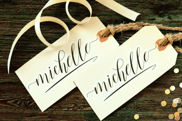 Mallicot Font PNG with transparent background - Preview 4