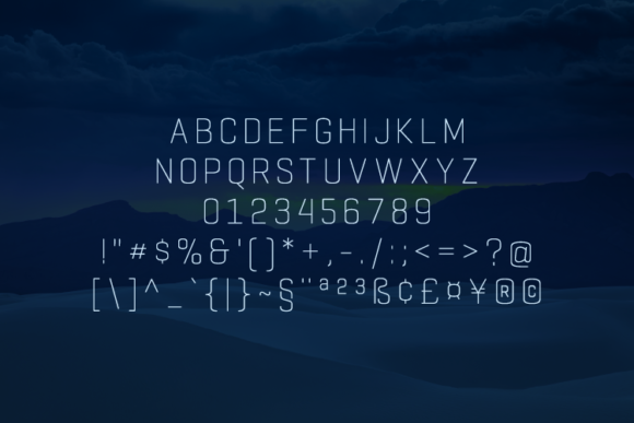 Ornella Extra Light Font PNG with transparent background - Preview 1