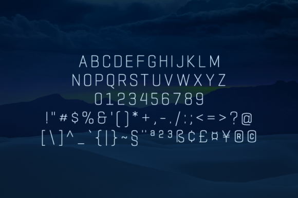 Ornella Light Font PNG with transparent background - Preview 1