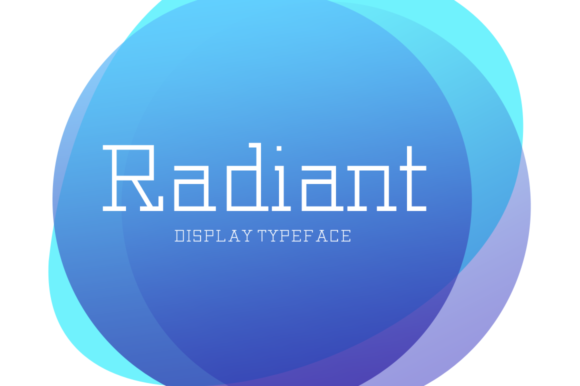 Radiant Display Font By Seemly Fonts