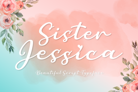Sister Jessica Font font preview - 1