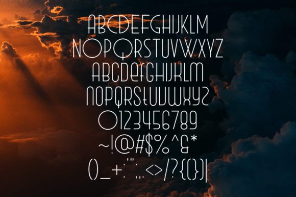 Auranouva Font - Preview 1