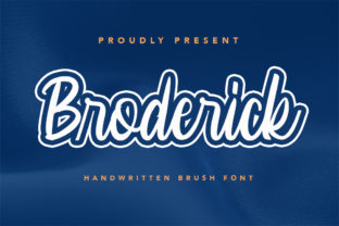 Broderick Fonts 1