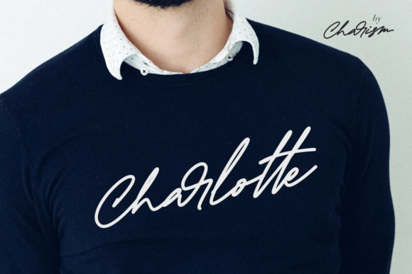 Charism Font PNG with transparent background - Preview 5
