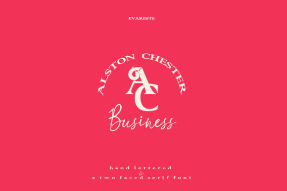 Evareste Duo Font - Preview 5