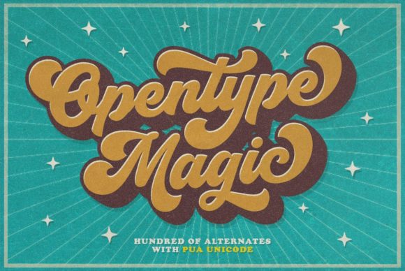 Groovy Font - Preview 3