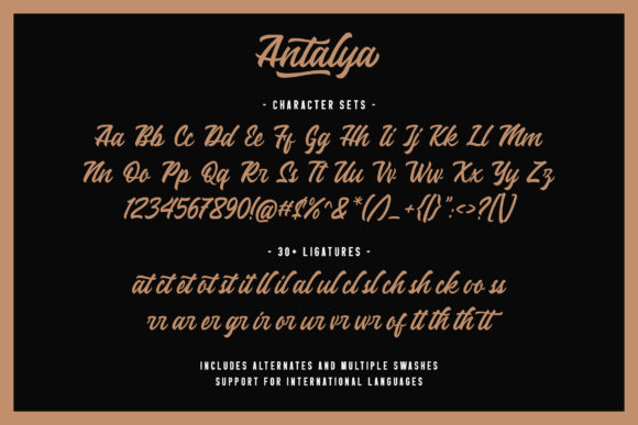 Antalya Font - Preview 4