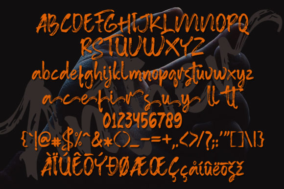 Anther Brush Font - Preview 2