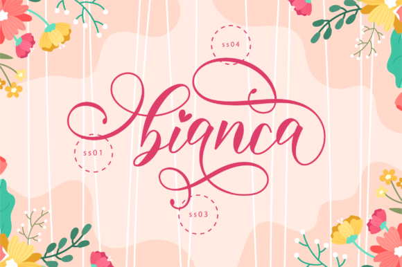 Bianca Script Font - Preview 5