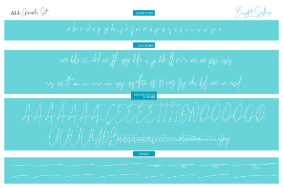 Bright Salkiy Font - Preview 2