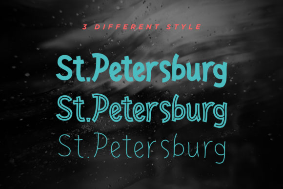 Moscow Carousel Font PNG with transparent background - Preview 2