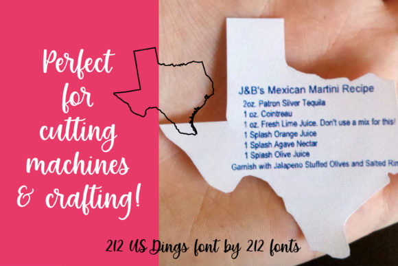 212 US Dings Font - Preview 4