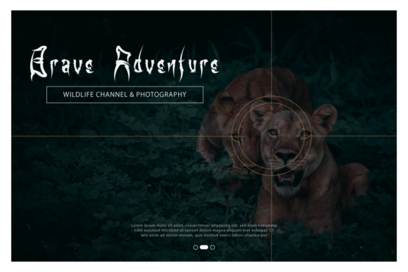 Kingfire Font PNG with transparent background - Preview 1