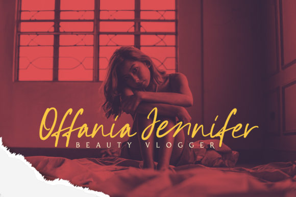 Mystique Font font preview - 5