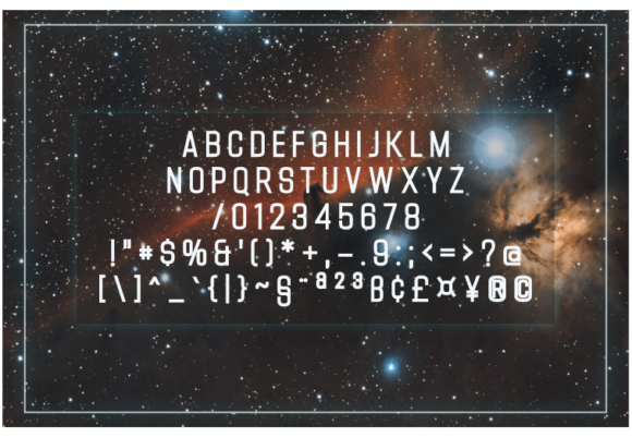 Obligod Extra Bold Font PNG with transparent background - Preview 1