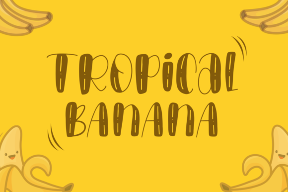 Pancake Mango Font PNG with transparent background - Preview 4
