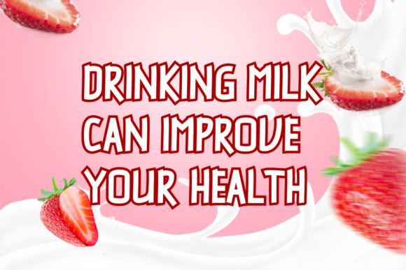 Juicy Milky Font PNG with transparent background - Preview 2
