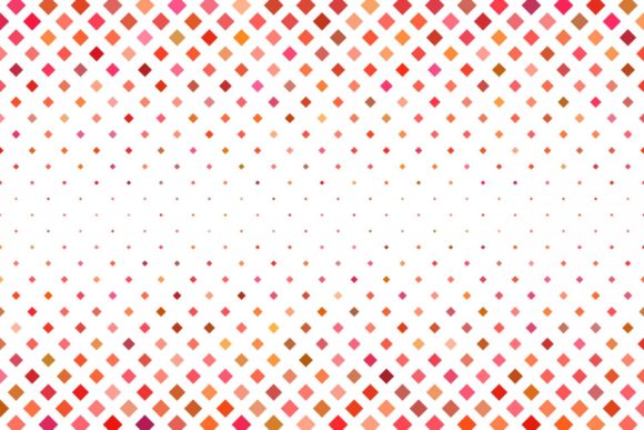 Red Abstract Square Pattern Graphic by davidzydd · Creative Fabrica