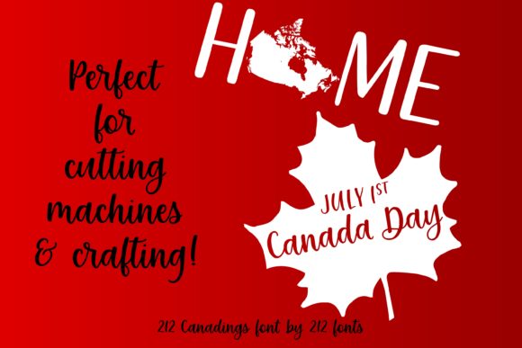212 Canadings Font - Preview 4
