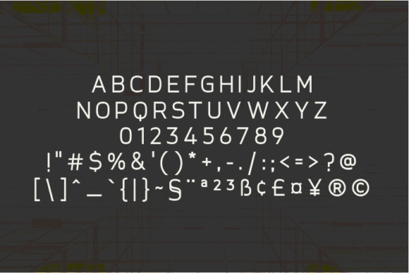 Arkqunie Semi-Bold Font - Preview 1