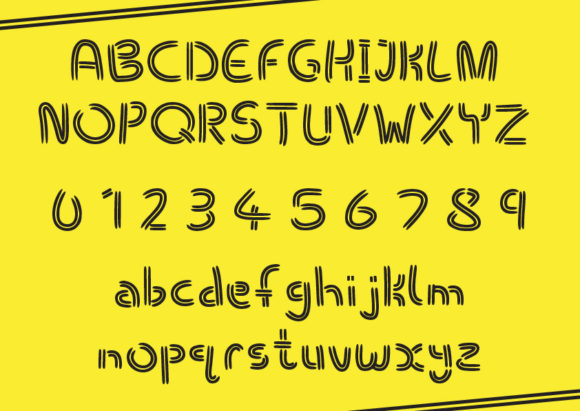 Double Font - Preview 1