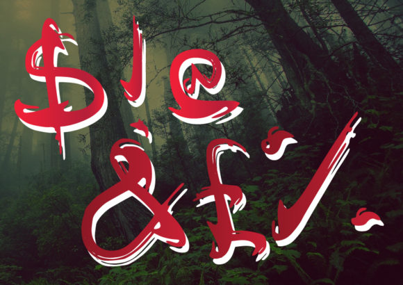 Dragon Sword Font - Preview 2