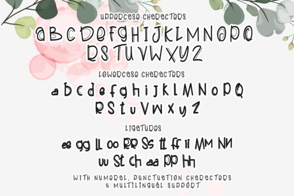 Fressia Font PNG with transparent background - Preview 4