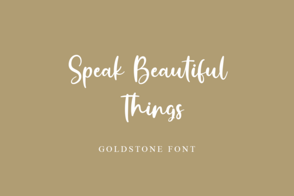Goldstone Font - Preview 5