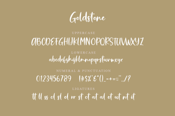 Goldstone Font - Preview 6