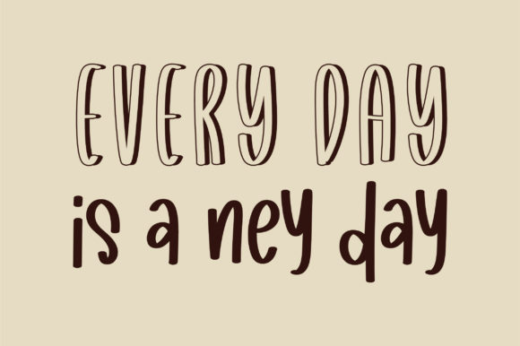 Happiness is Font - Preview 4