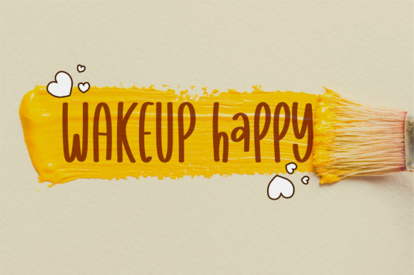 Happiness is Font - Preview 6
