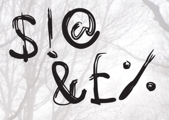 Haunted Tree Font PNG with transparent background - Preview 2