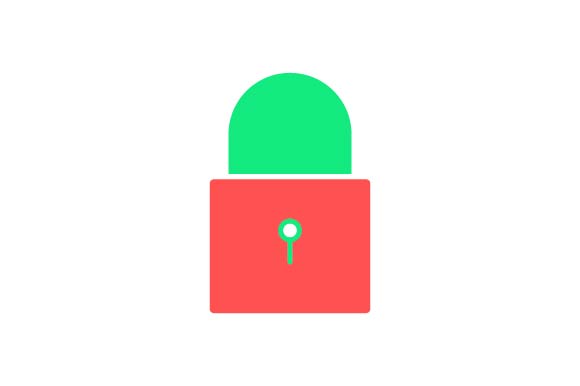 Lock Flat Icon Vector Graphic by riduwanmolla · Creative Fabrica