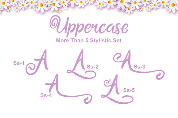 Pretty Honey Font PNG with transparent background - Preview 5