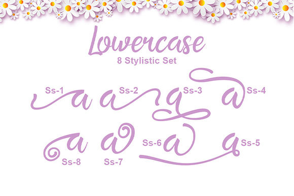 Pretty Honey Font PNG with transparent background - Preview 6